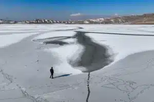 Sıhke Gölü tamamen dondu 4 Bülten Medya -