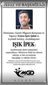 Şarkıcı Yaşar İpek'in kardeşi Işık İpek, evinde ölü bulundu! 10 Bülten Medya -