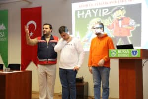Bursa Büyükşehir'den engelli bireylere ilk yardım eğitimi 11 Bülten Medya -