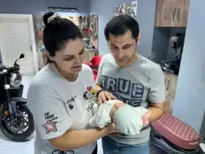 Aydınlı çift, bebeklerine 'Honda' adını verdi! 12 Bülten Medya -