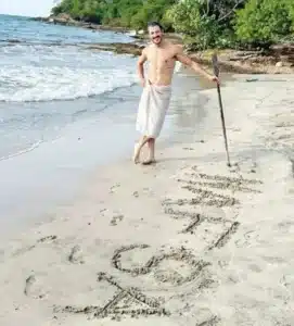 Aşkını kumlara yazdı! Kubilay Aka'dan romantik sürpriz 14 Bülten Medya -