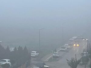 Bursa'da yoğun sis şehri sardı! 8 Bülten Medya -