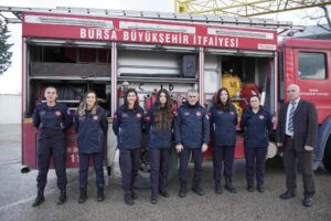 Bursa'nın alev savaşçısı kadınları: Komando eğitimini aratmadı 36 Bülten Medya -