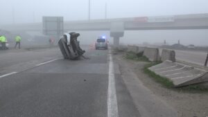 Bursa'da sisli hava kazaya neden oldu! 7 Bülten Medya -