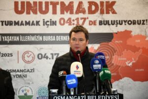 Bursa Osmangazi'de 4.17'de anma töreni 7 Bülten Medya -