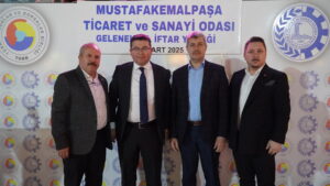 Mustafakemalpaşa Ticaret ve Sanayi Odası'ndan geleneksel iftar yemeği 24 Bülten Medya -