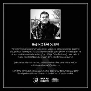 Bursa İtfaiyesi’nin acı kaybı 4 Bülten Medya -