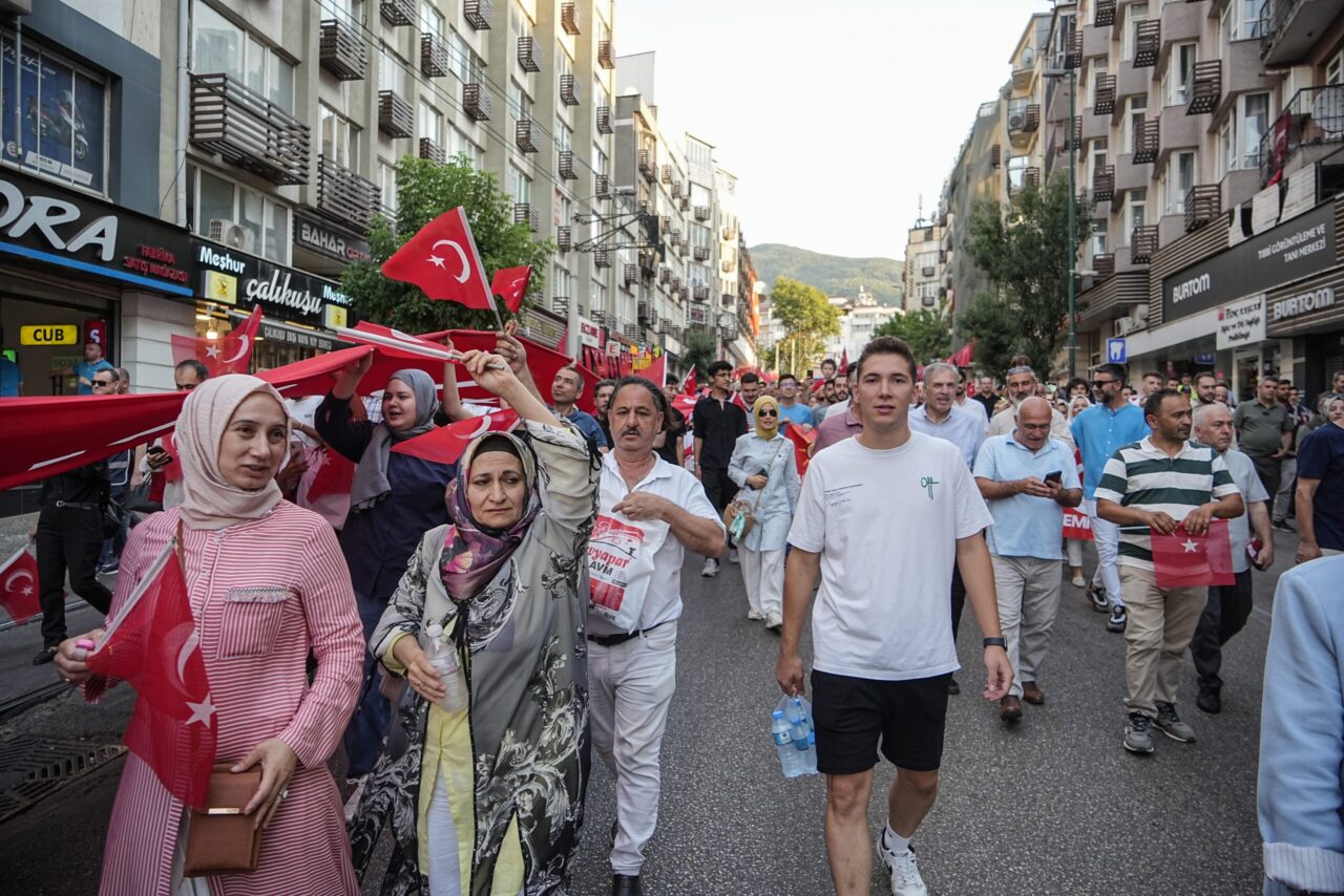 Bursa'da 15 Temmuz şehitleri anıldı 1 Bülten Medya -