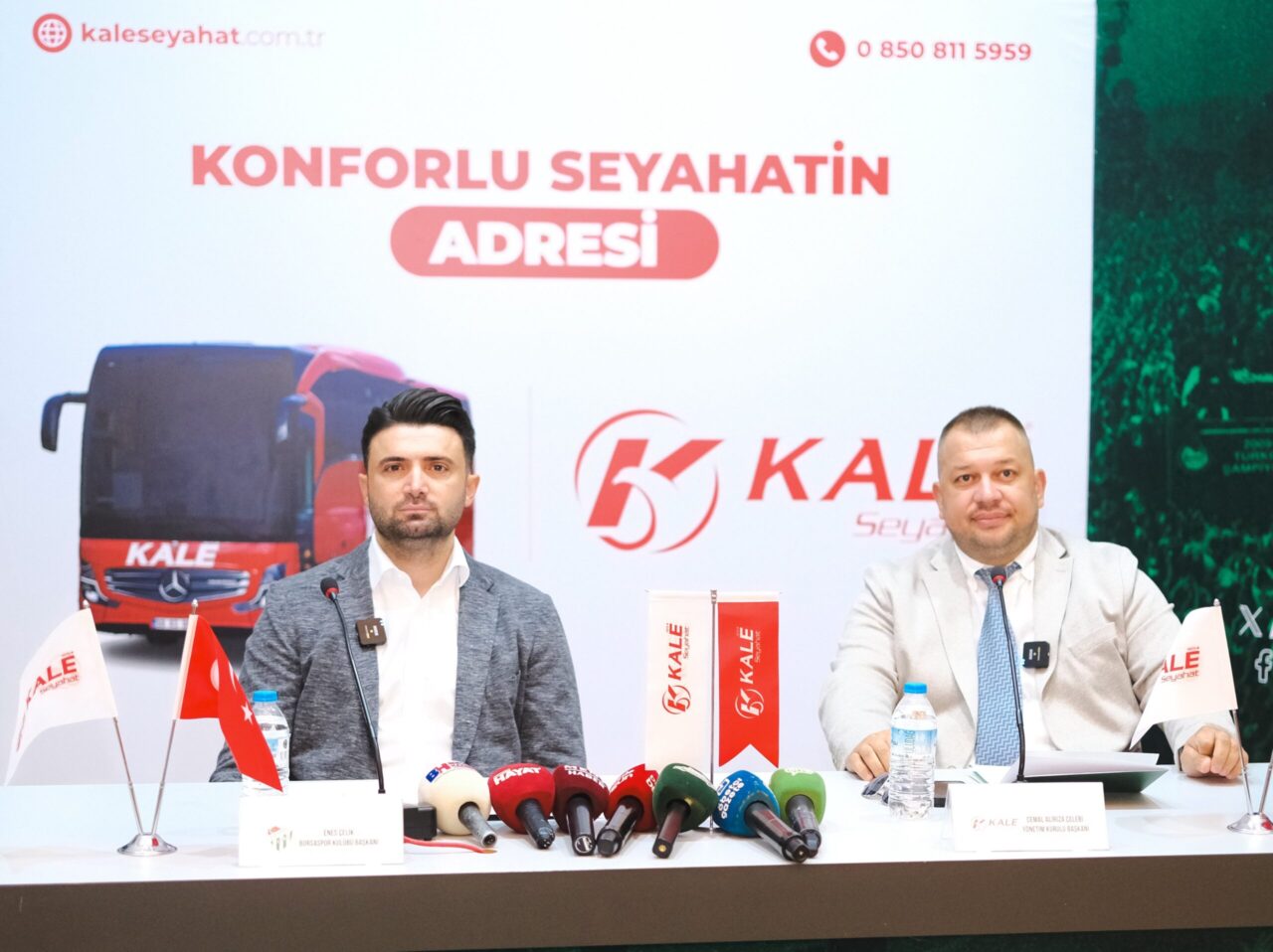 Kale Seyahat, Bursaspor'un yeni otobüs sponsoru oldu 4 Bülten Medya -