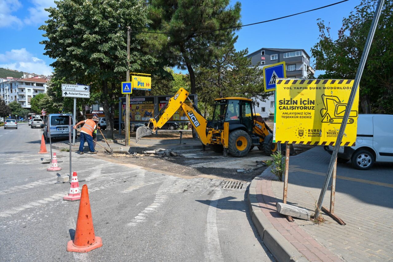 Bursa'nın bu ilçesinde yoğun mesai! Yenilendi 2 Bülten Medya -