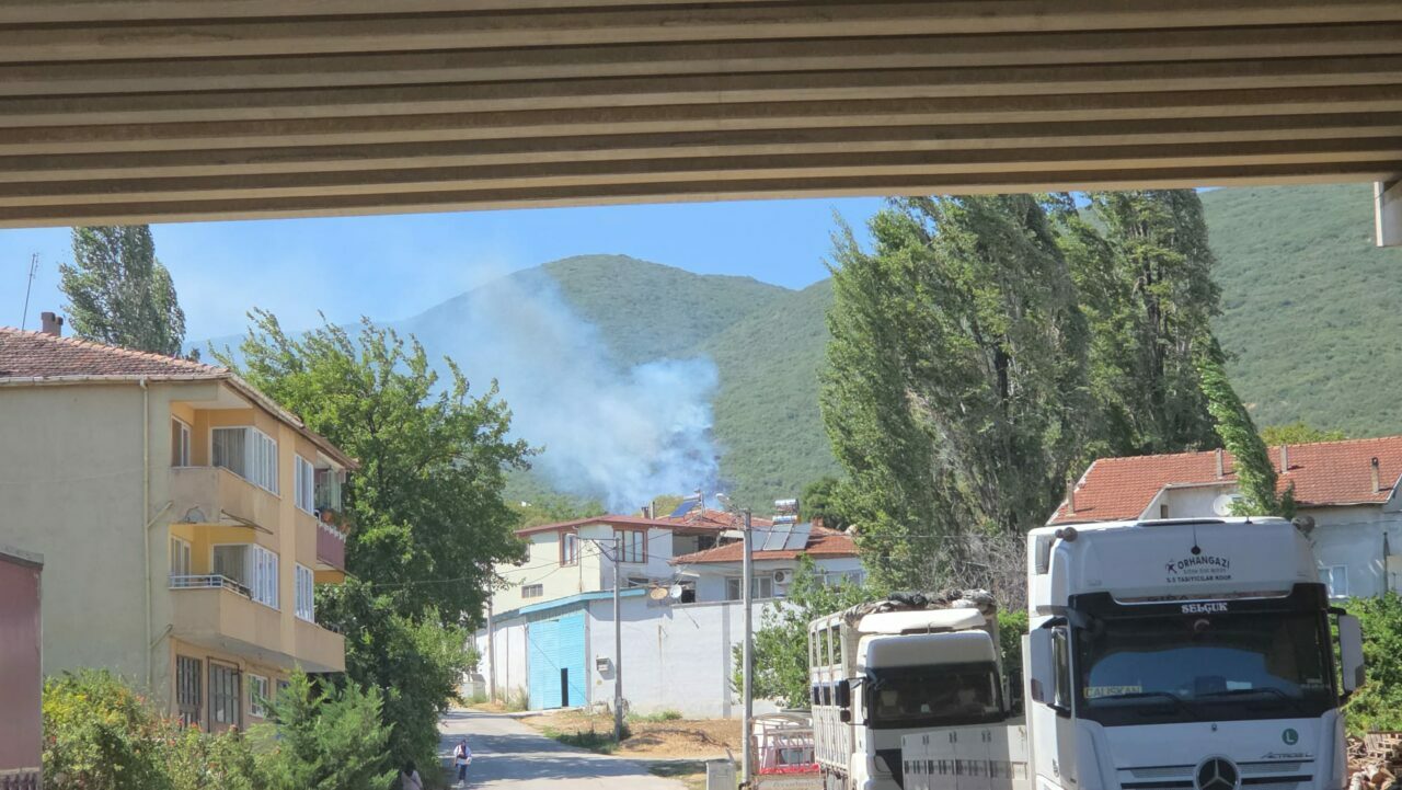 Bursa’da orman yangını! 1 Bülten Medya -