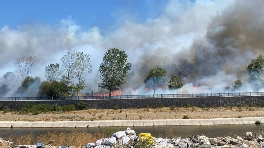 Çanakkale'de büyük yangın! Tahliyeler başladı 1 Bülten Medya -