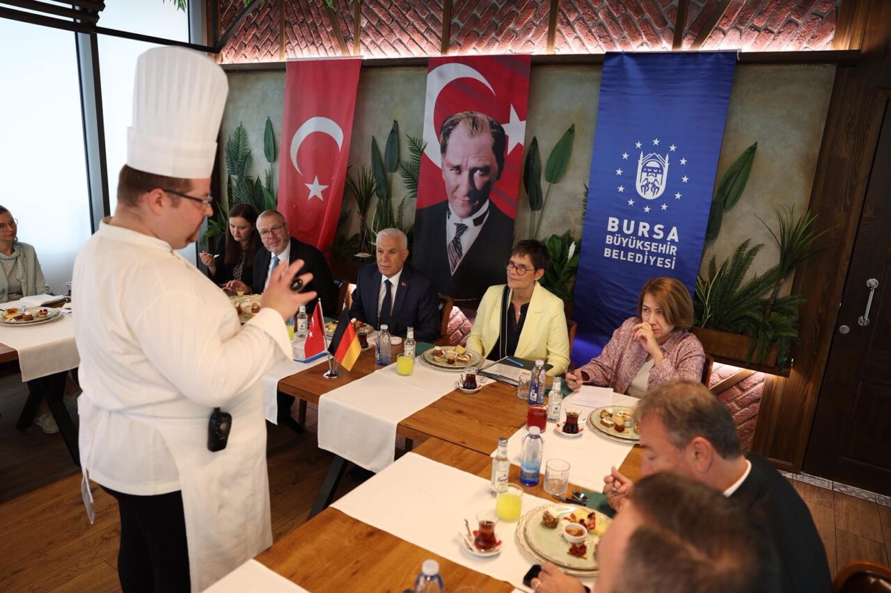 Alman heyeti, Bursa mutfağına hayran kaldı 1 Bülten Medya -