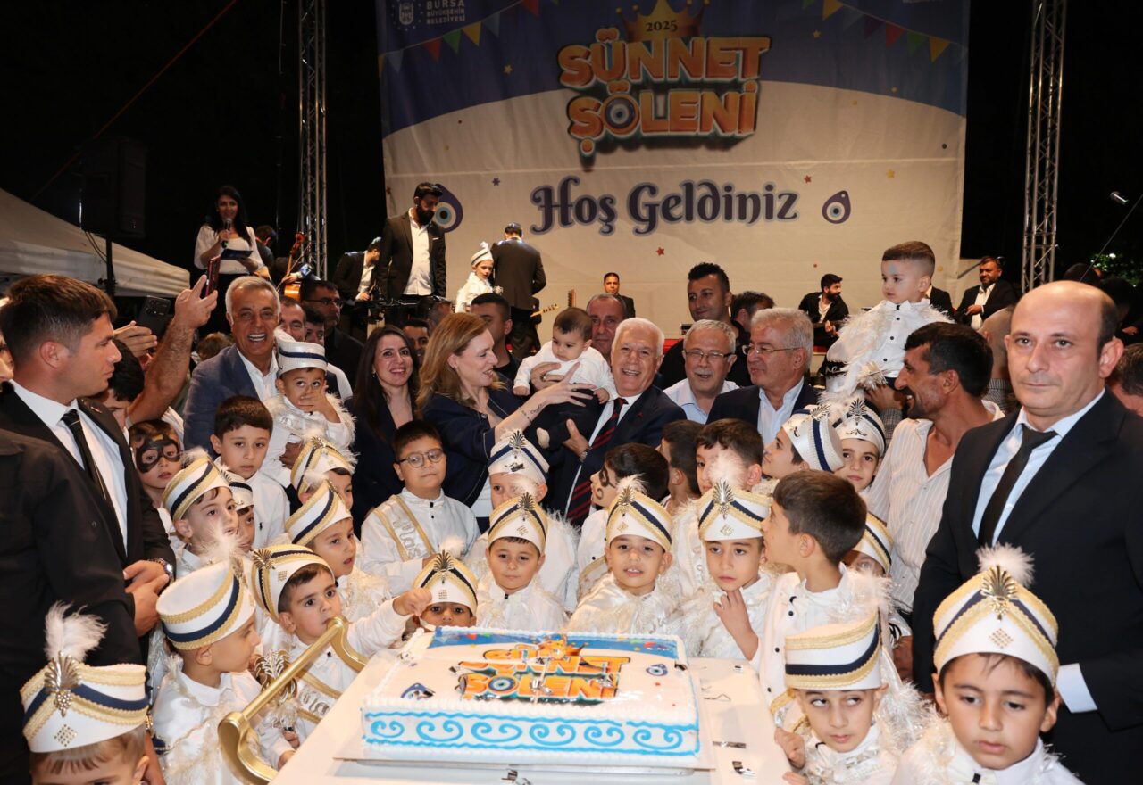 Bursa Büyükşehir'den toplu sünnet şöleni 1 Bülten Medya -