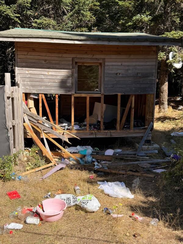 Uludağ’da ayılar barakalara girdi, ortalık savaş alanına döndü 3 Bülten Medya -