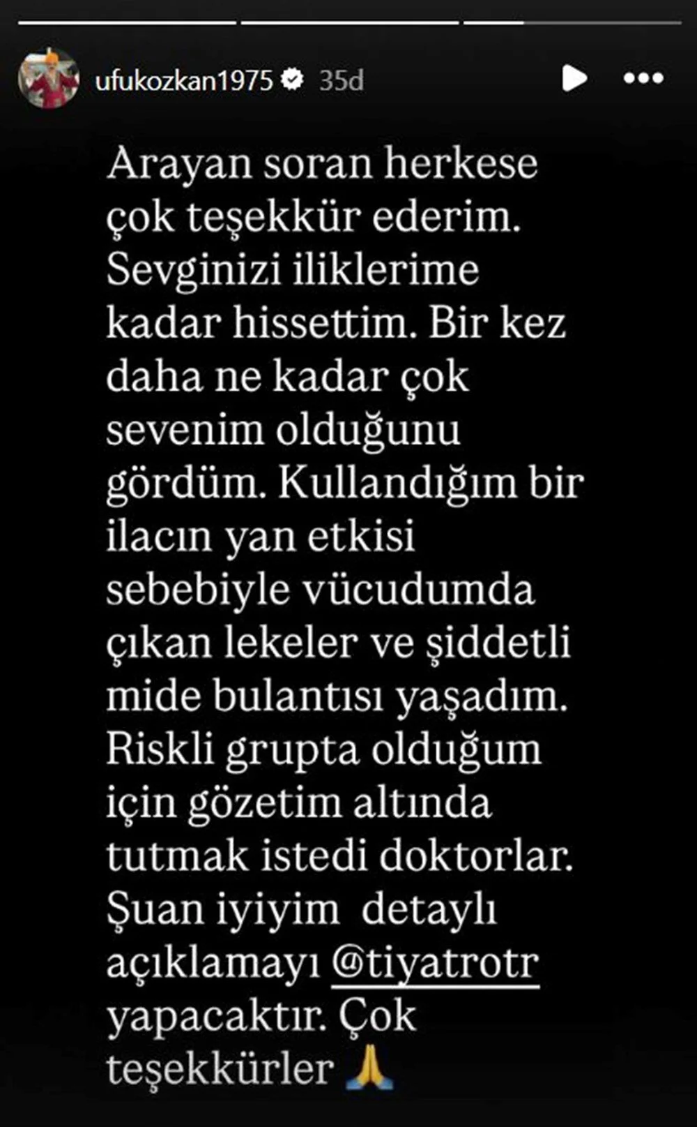 Taburcu edildikten sonra ilk kare geldi 2 Bülten Medya -