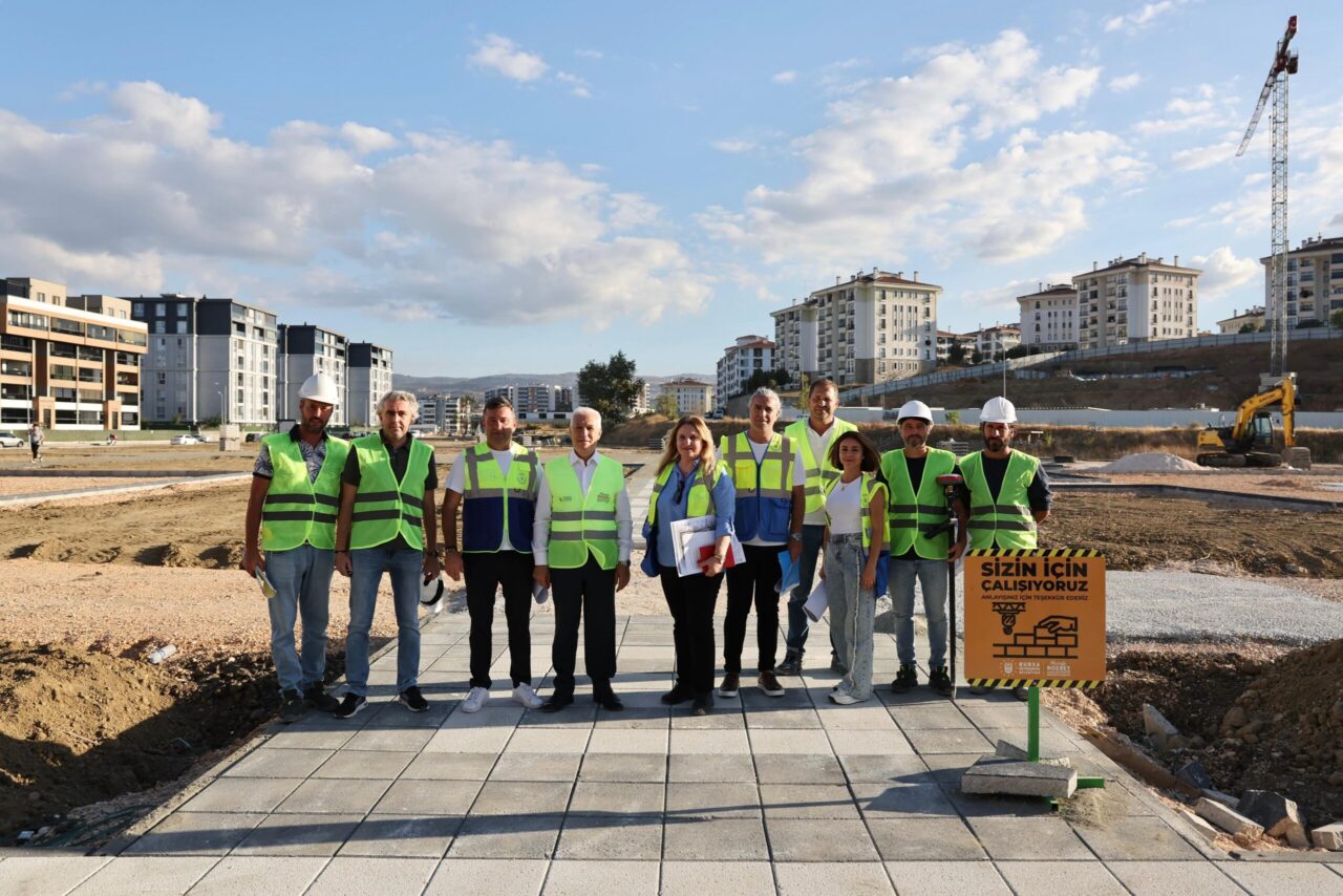 Bursa'ya 34 bin metrekarelik yeni park! 1 Bülten Medya -