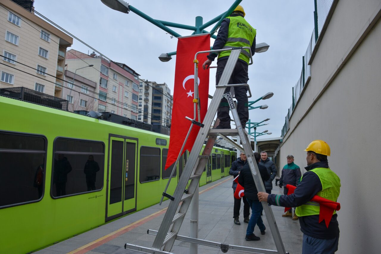 Bursa Türk Bayraklarıyla donatıldı 1 Bülten Medya -