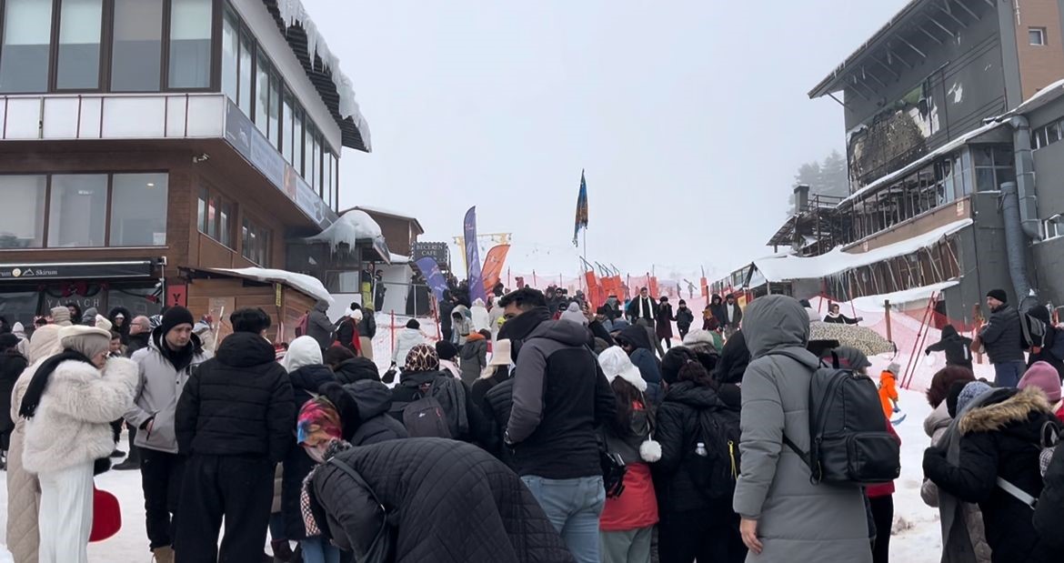 Uludağ'da tatilci akını! 1 Bülten Medya -