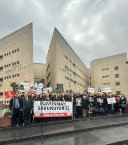 Bursa Barosu: "Artık bildiri yazmaktan ve yas tutmaktan bıktık" 1 Bülten Medya -