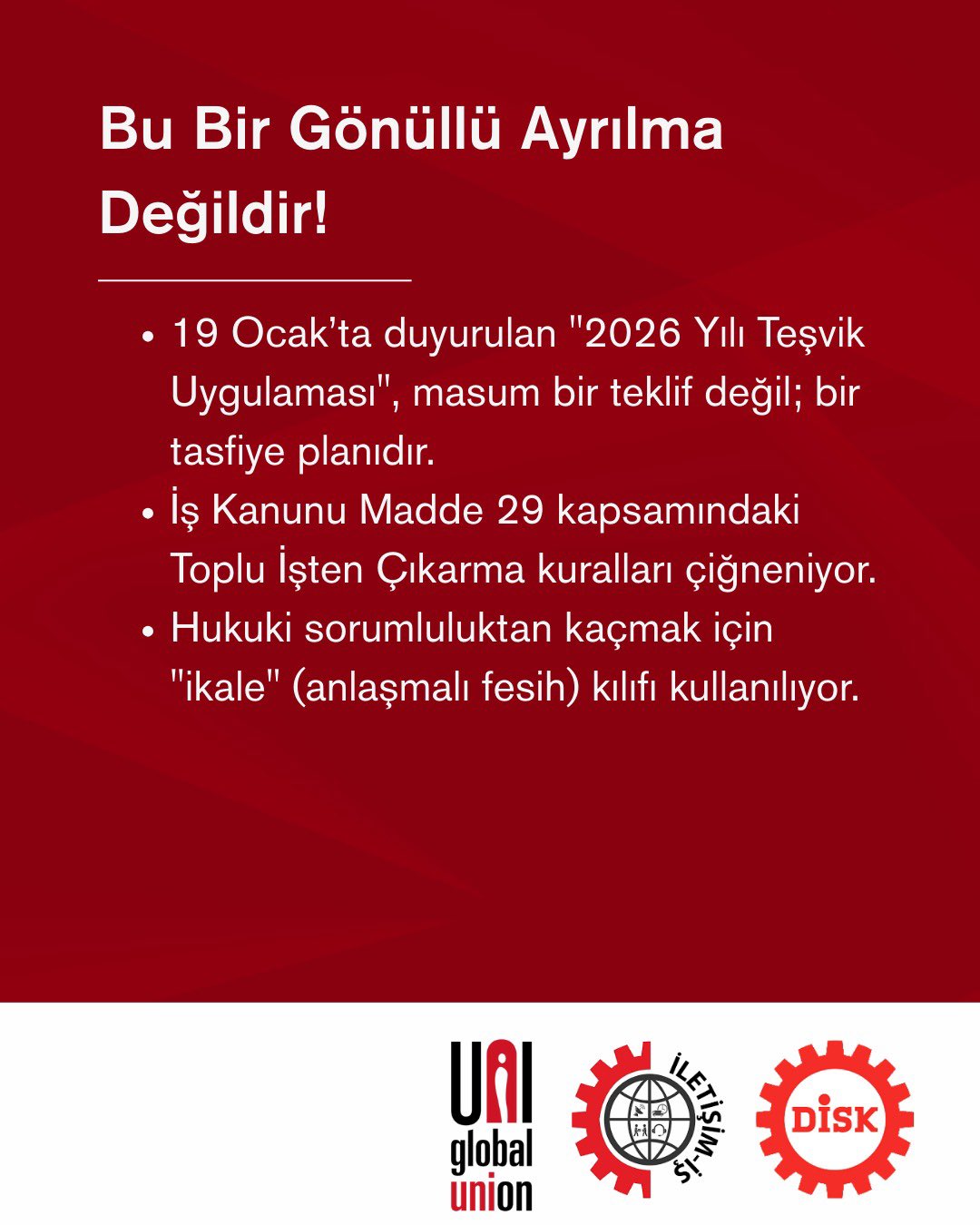 Türk Telekom çalışanları sesini duyurmak istiyor 5 Bülten Medya -