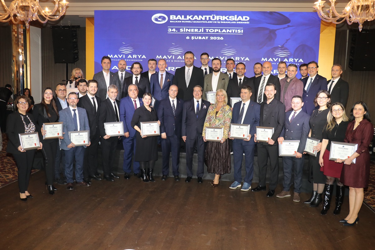 BALKANTÜRKSİAD'IN 34. Sinerji Toplantısında 'Başarı' konuştu 12 Bülten Medya -