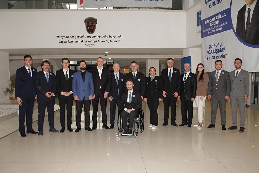 İMO Bursa'da Serdar Atilla Erdem güven tazeledi 1 Bülten Medya -