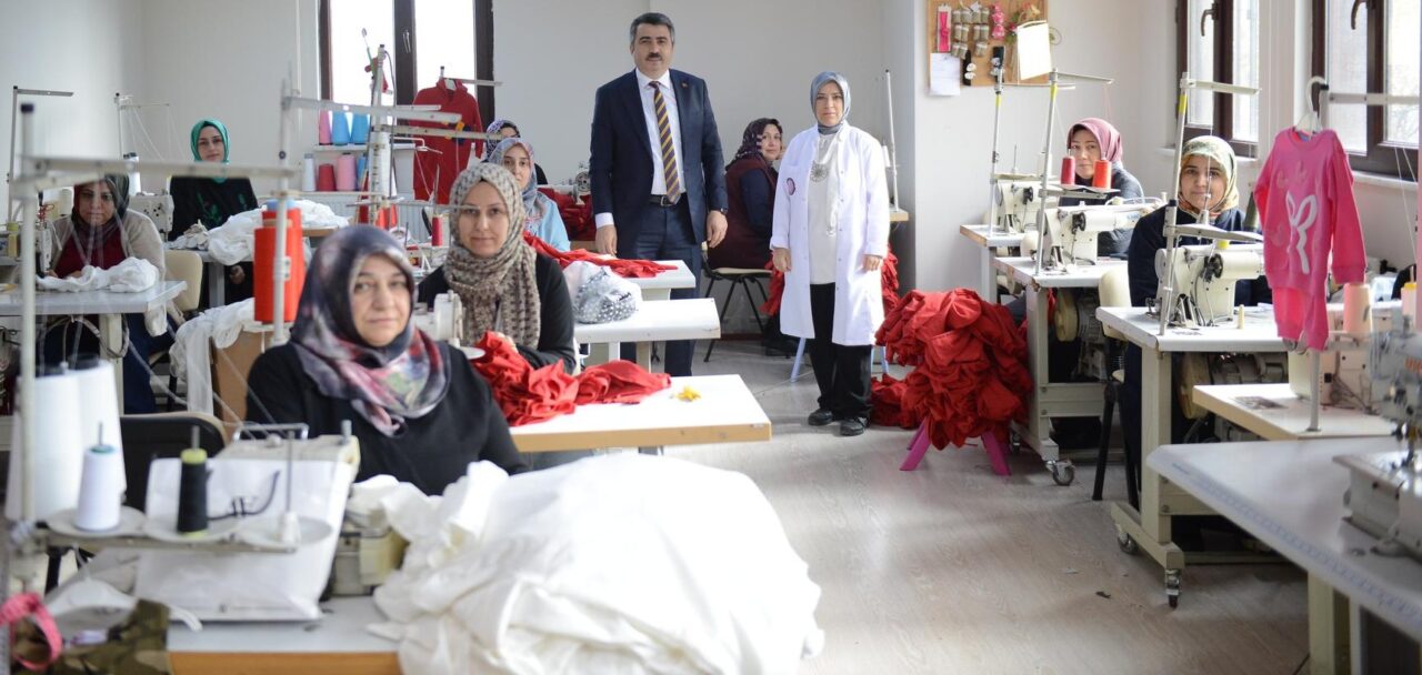Üreten kadınlara destek… 3 Bülten Medya -