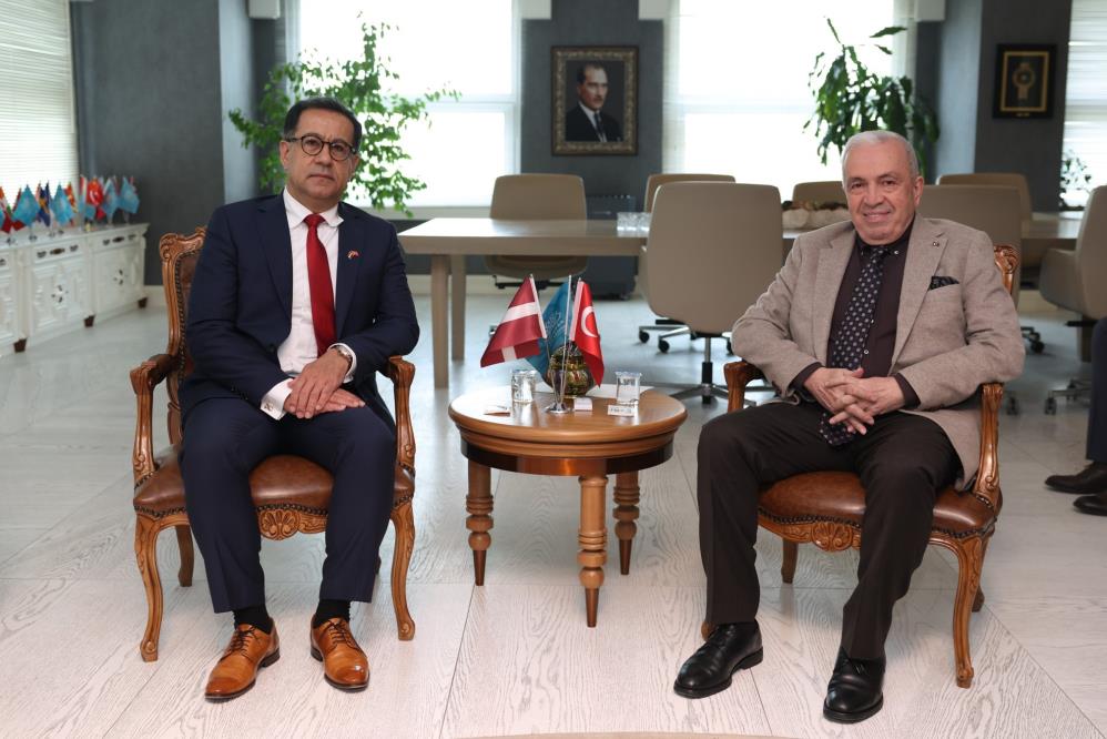 Letonya Büyükelçisi’nden Nilüfer’e ziyaret 3 Bülten Medya -