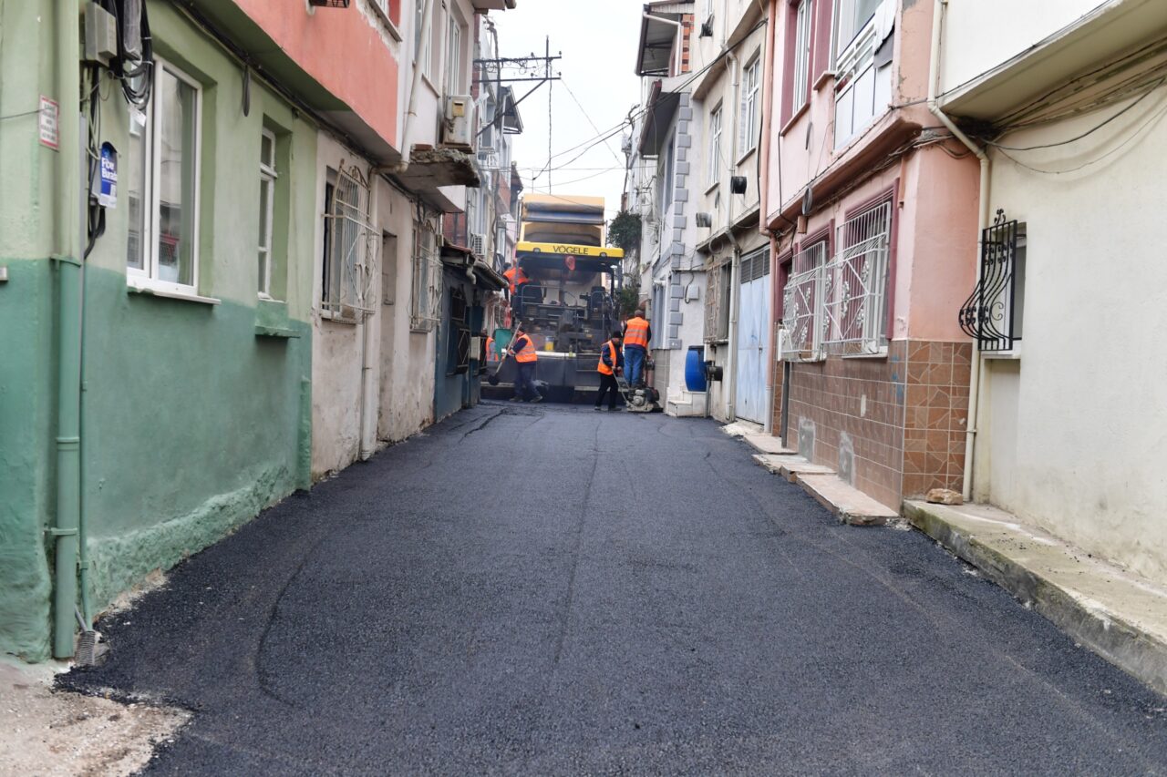 Çiftehavuzlar’a yeni asfalt. 2 Bülten Medya -