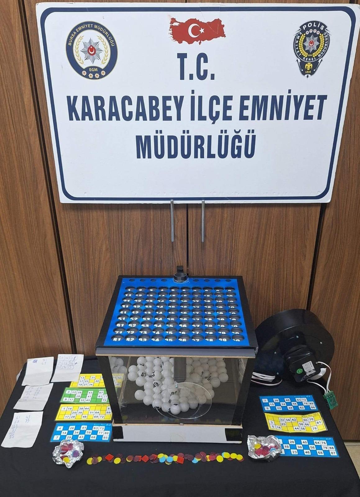 Karacabey’de kumar operasyonu 1 Bülten Medya -