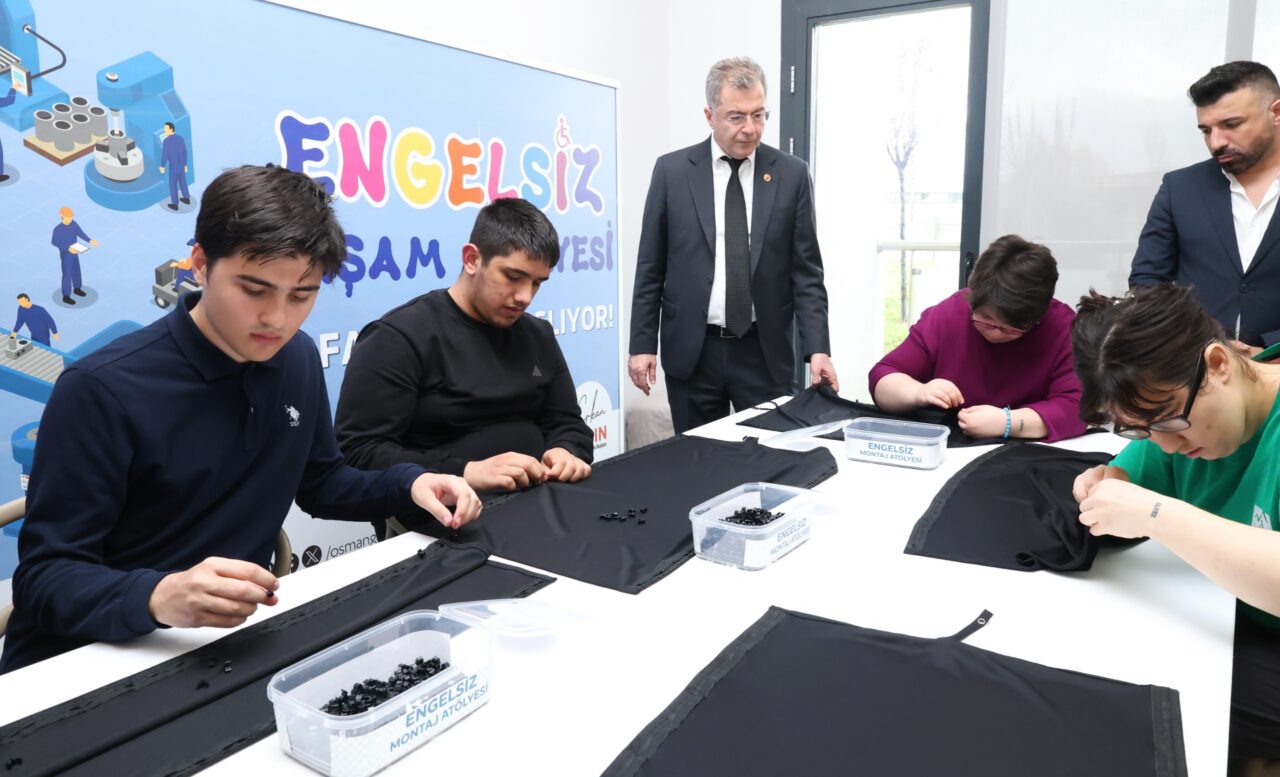 Engel değil üretim! Atölyede hayat değişiyor 1 Bülten Medya -