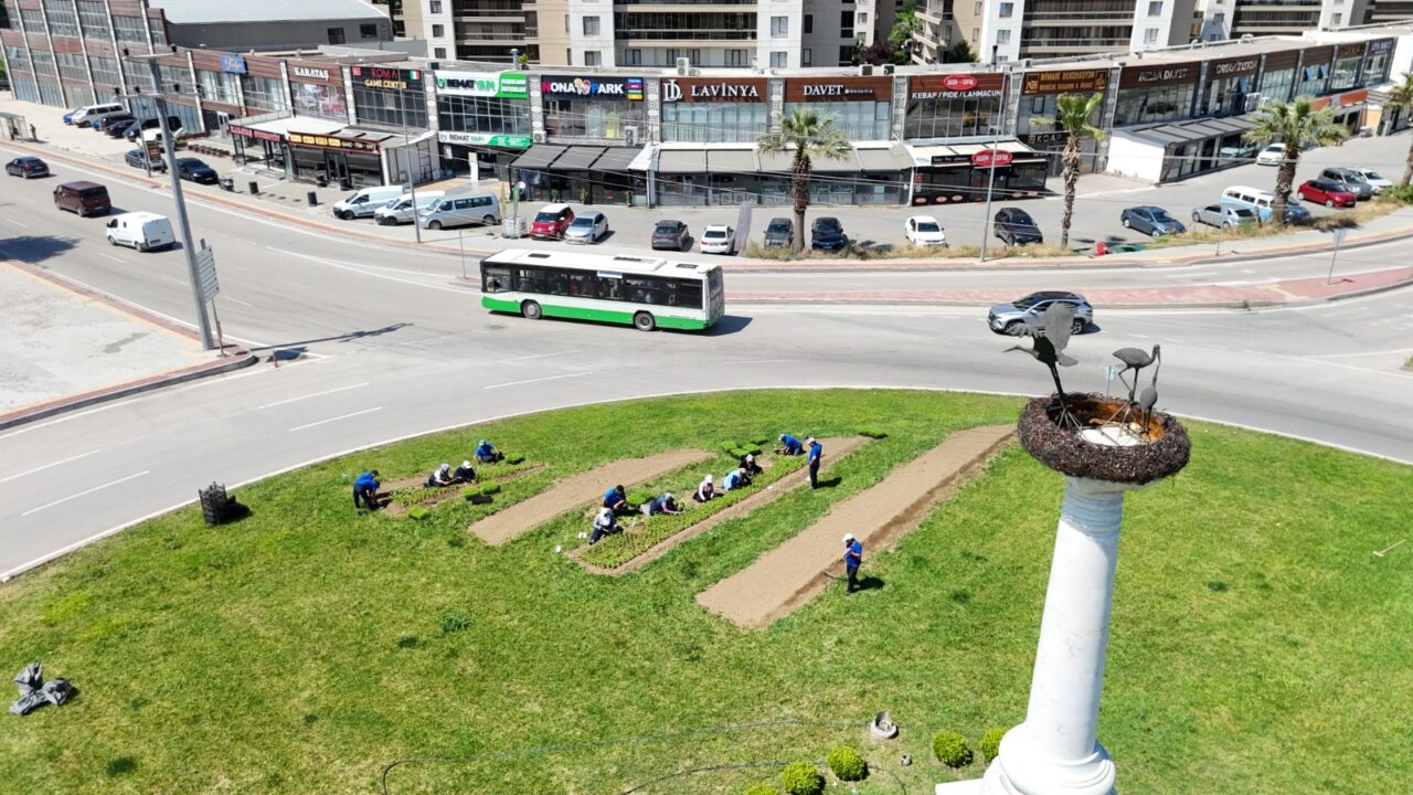 Osmangazi çiçek bahçesine dönüştü 2 Bülten Medya -